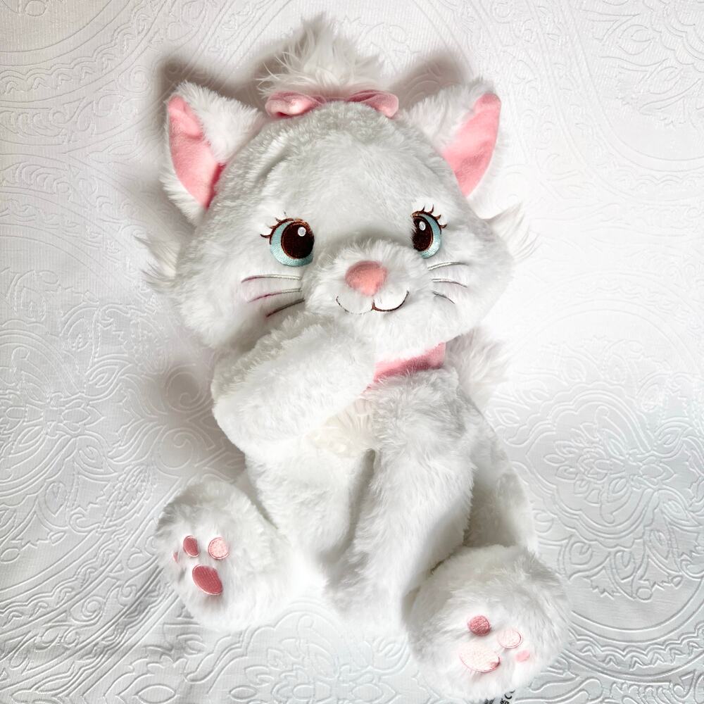 Disney Marie Aristocats Large Sitting Plush Stuffed Animal